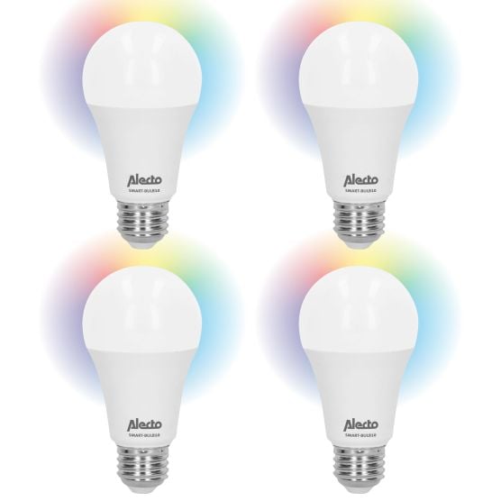 Alecto SMART-BULB10 4-PACK Smart wifi LED lamp