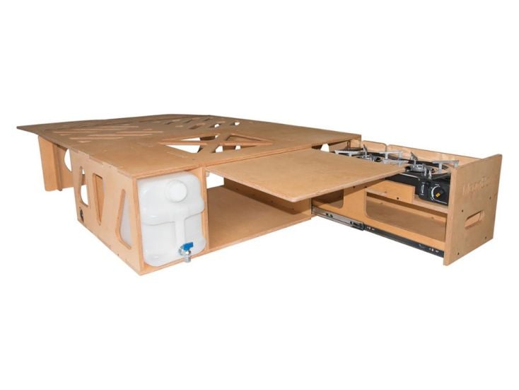 Moonbox Minivan 115 cm Natuur Campingbox