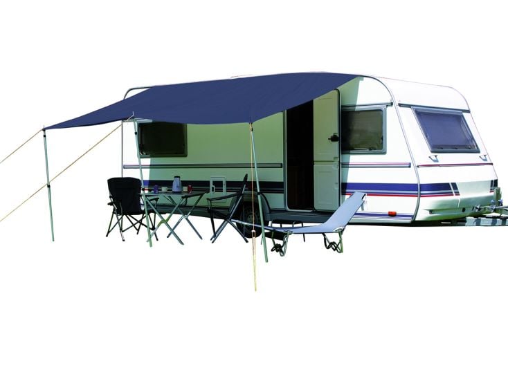 Eurotrail 450 x 240 cm Marine universele caravanluifel