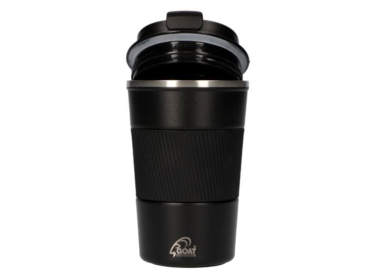 GOAT Outdoor Black 380 ml RVS Koffiebeker To Go