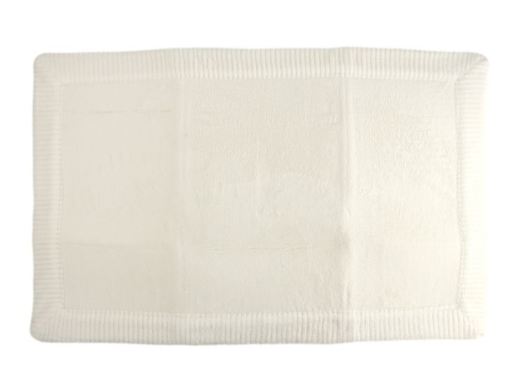 Orange85 50 x 80 cm polyester badmat - White