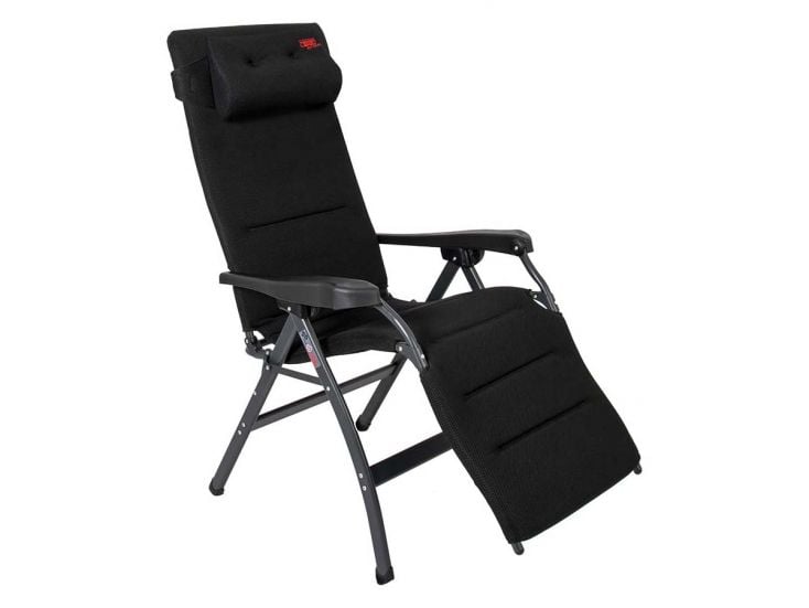 Crespo AP-242 Air-Deluxe Black ergonomisch relaxstoel
