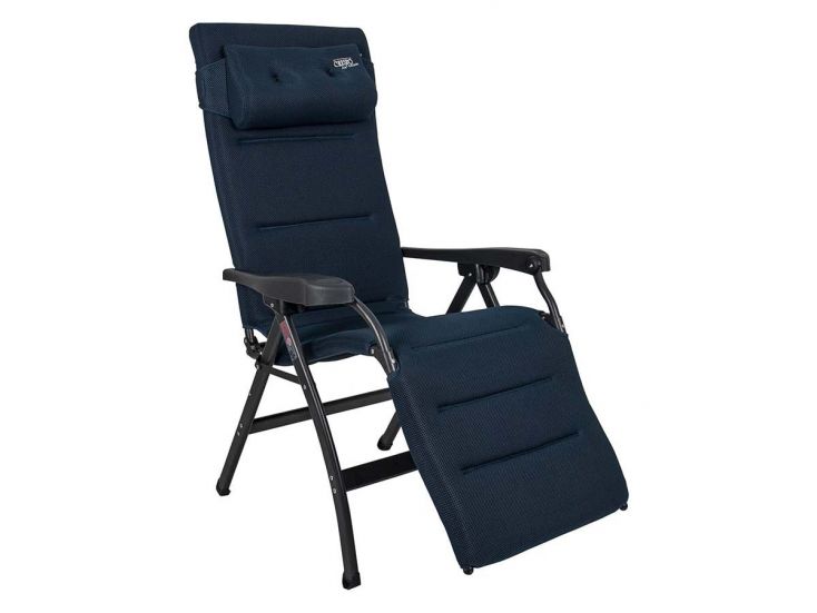 Crespo AP-242 Air-Deluxe Blue Ergonomisch relaxstoel