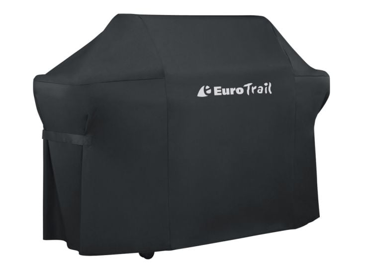 Eurotrail 130 x 45 x 107 cm Black barbecuehoes