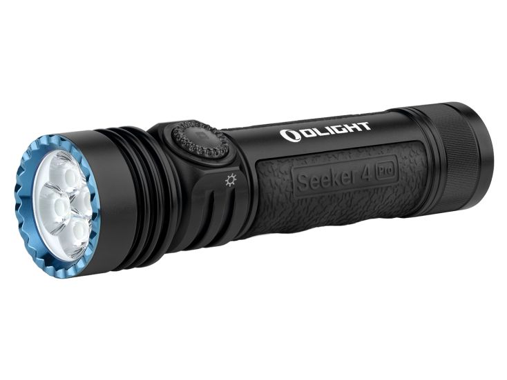 Olight Seeker 4 Pro Matte Black Oplaadbare Zaklamp