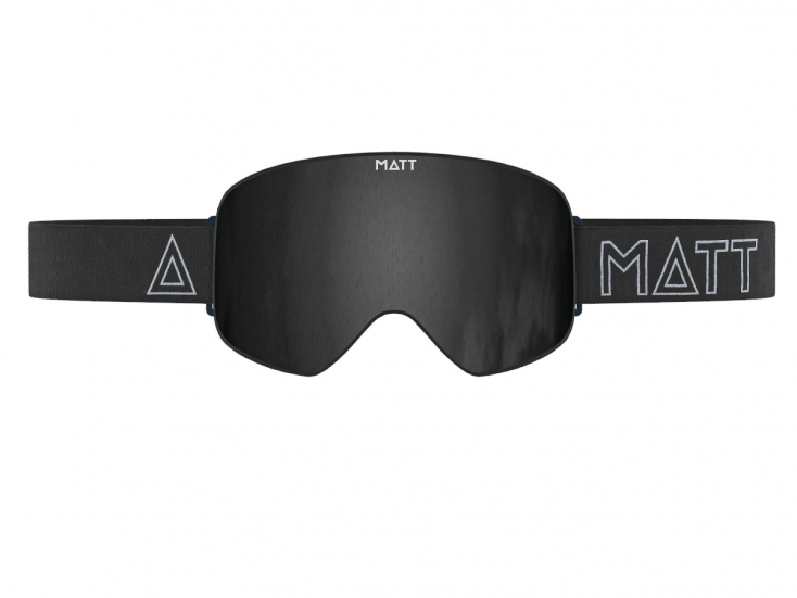 MATT Scale zwarte skibril