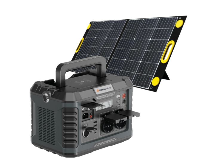 HEKO Solar Master 1000Powerstation met 100W Zonnepaneel