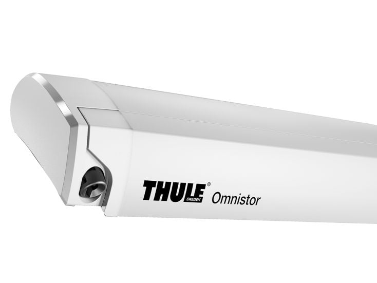 Thule Omnistor 9200 wit 450 Mystic Grey cassetteluifel