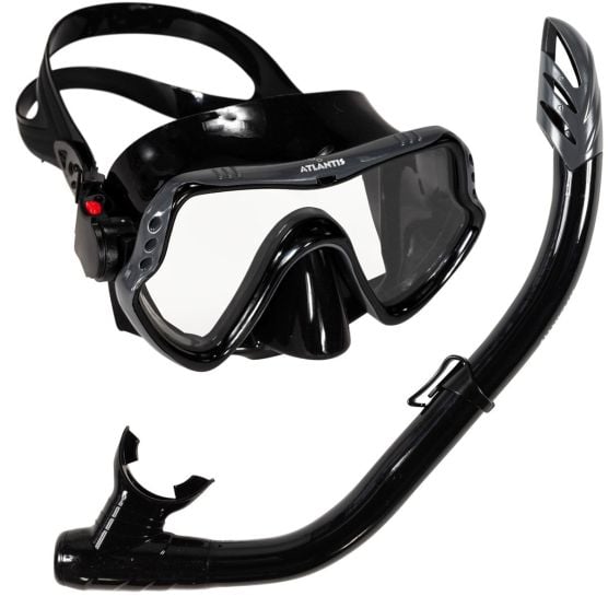Atlantis Samana Pro Snorkelset - Black