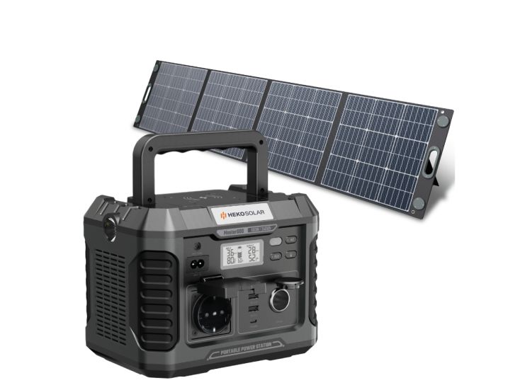 HEKO Solar Master 600 Powerstation met 200W Zonnepaneel