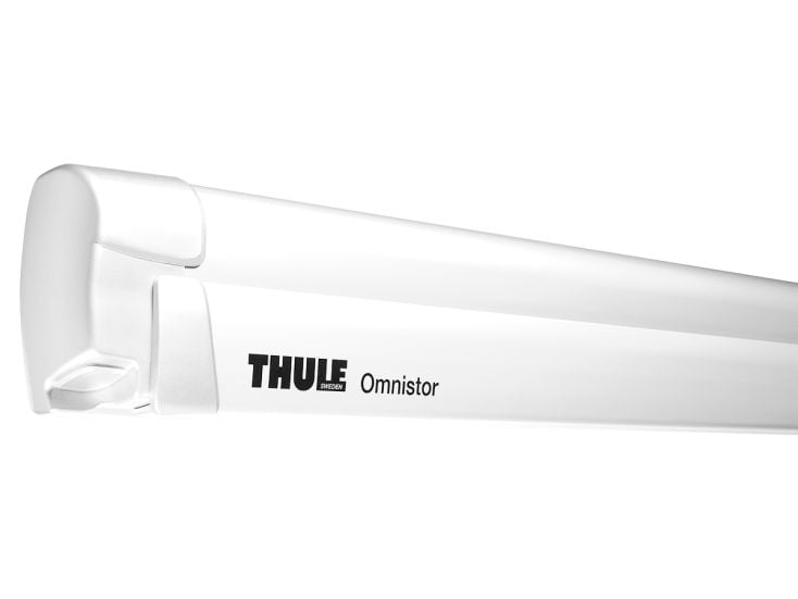 Thule Omnistor 8000 wit 400 Mystic Grey cassetteluifel