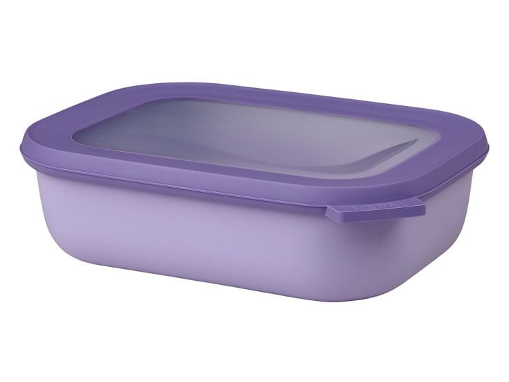 Mepal Cirqula 1000 ml rechthoekige vershouddoos - Fuchsia