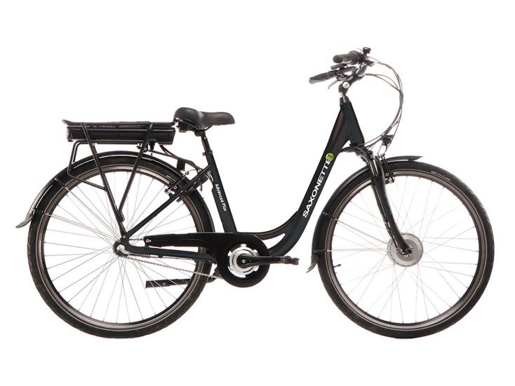 Saxonette Advanced Plus 50 cm Nxs 3 Black elektrische fiets