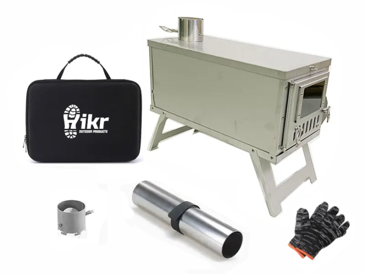 Hikr draagbare mini tentkachel