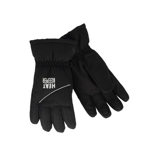 Heat Keeper Zwarte Kinder Ski Handschoenen