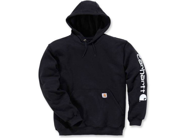 Carhartt Logo Sleeve Graphic Black heren sweatshirt