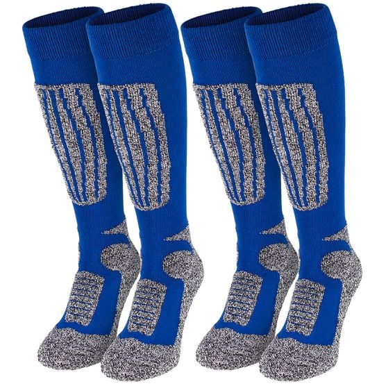Black Snake Blue 2 Paar Functionele Skisokken