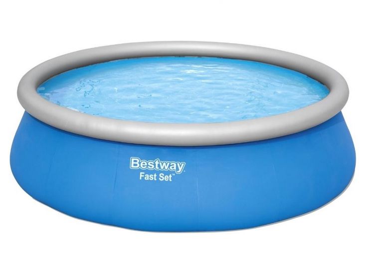 Bestway Fast Set Ø457 cm zwembad met pomp en trap
