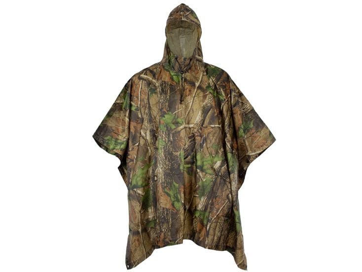 Black Snake Hunting Camo Regenponcho