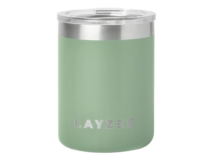 LAYZEE 330 ml RVS Thermosbeker - Turquoise