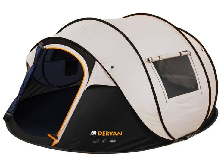 Deryan 4-persoons 8000MM Luxe Pop-Up tent