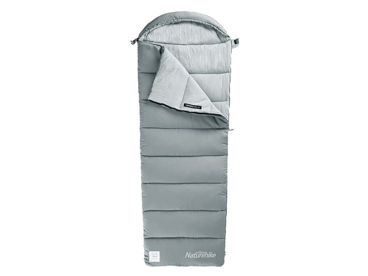 Naturehike 220 x 80 Grey lichtgewicht katoenen slaapzak