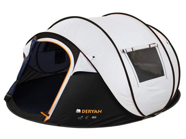 Deryan 4-persoons 2000MM Luxe Pop Up Tent