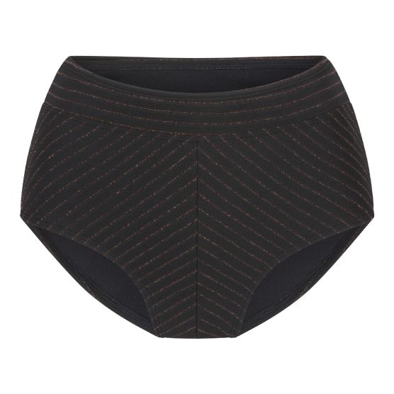 LingaDore 7201HWB Zwart Hoge Bikini Slip