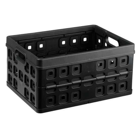 Sunware Square 32 liter vouwkrat - Black