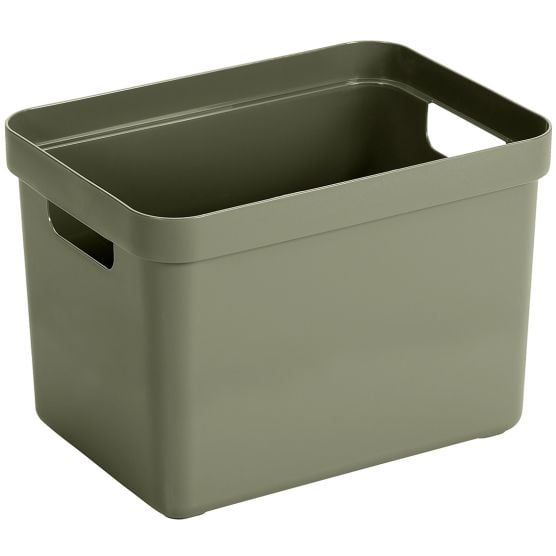 Sunware Sigma home 18 liter opbergbox - Darkgreen