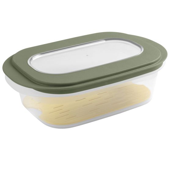 Sunware Sigma home kaasdoos met tray - Green