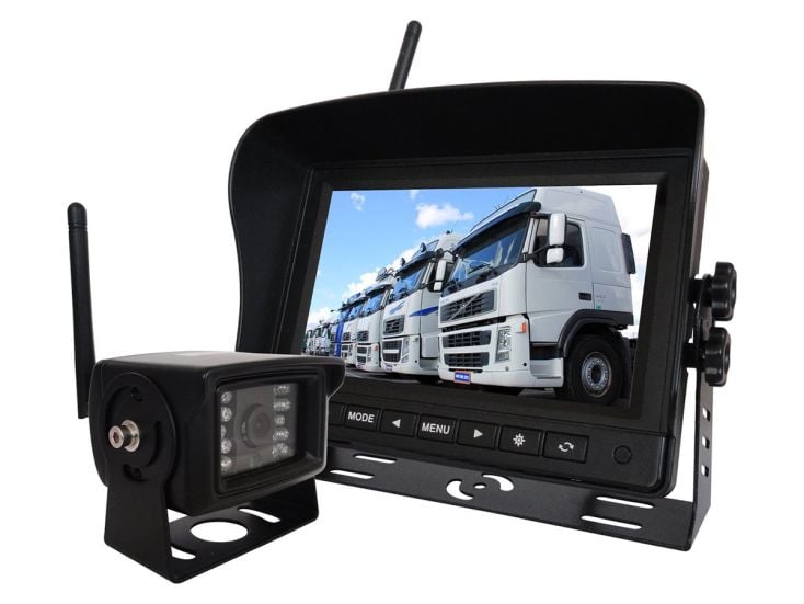 Tip-it 7 inch draadloos achteruitrijcamera set