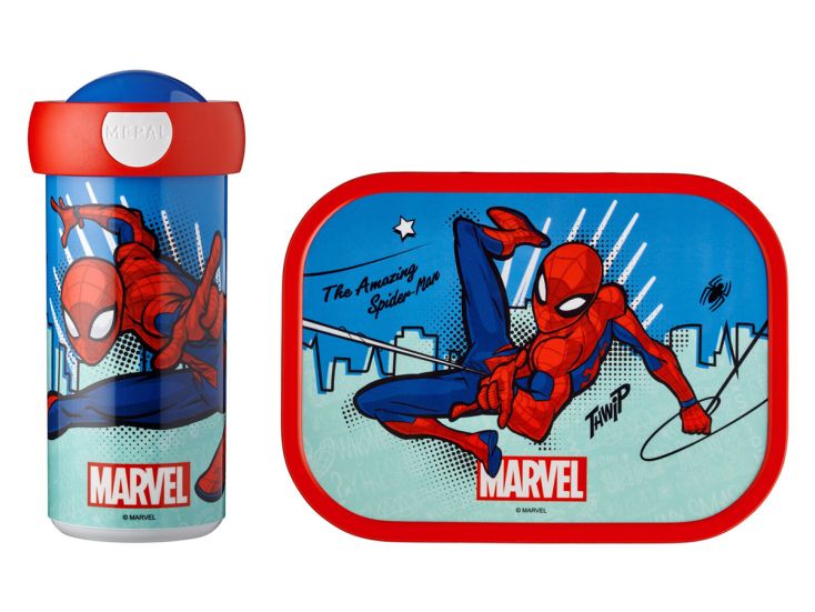 Mepal Campus schoolbeker met lunchbox - Spiderman