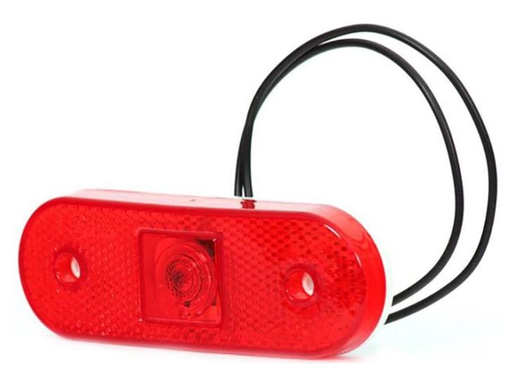 Tip-it 12/24 volt rood led markeerlicht