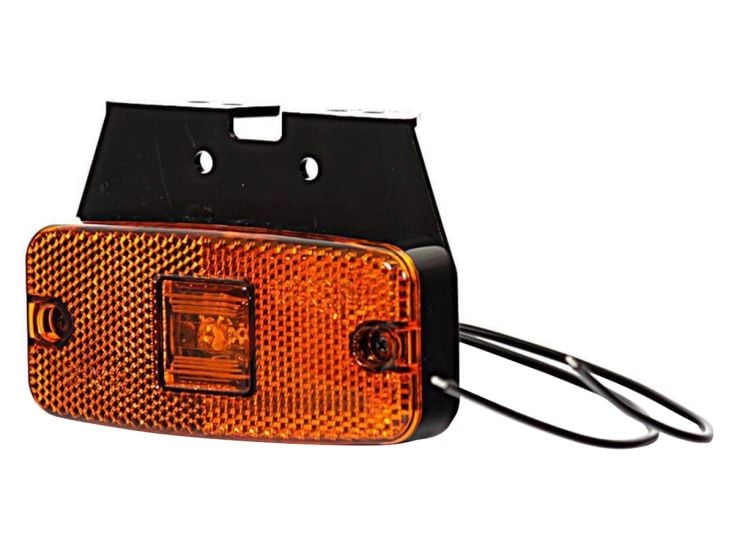 Tip-it 12/24 volt Led zijmarkeringslamp met steun