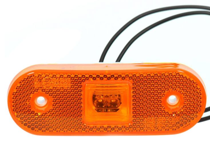 Tip-it 12-24V Led zijmarkeringslamp - Orange