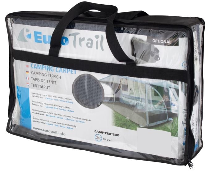 Eurotrail Camptex 250 x 400 tenttapijt - Blue