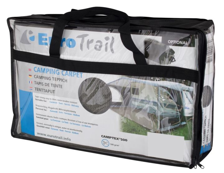 Eurotrail Camptex 350 x 400 tenttapijt - Grey