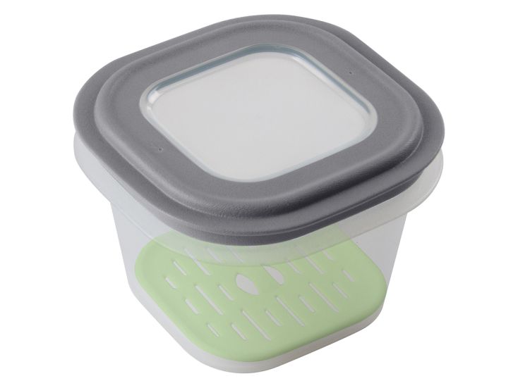 Sunware Sigma home 0,8 liter vershouddoos met tray - Grey