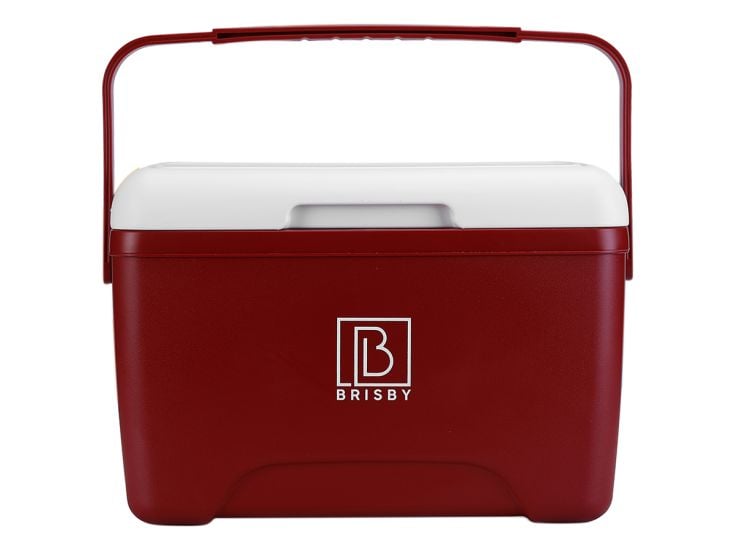 Brisby 8 liter koelbox met 2 koelelementen - Red