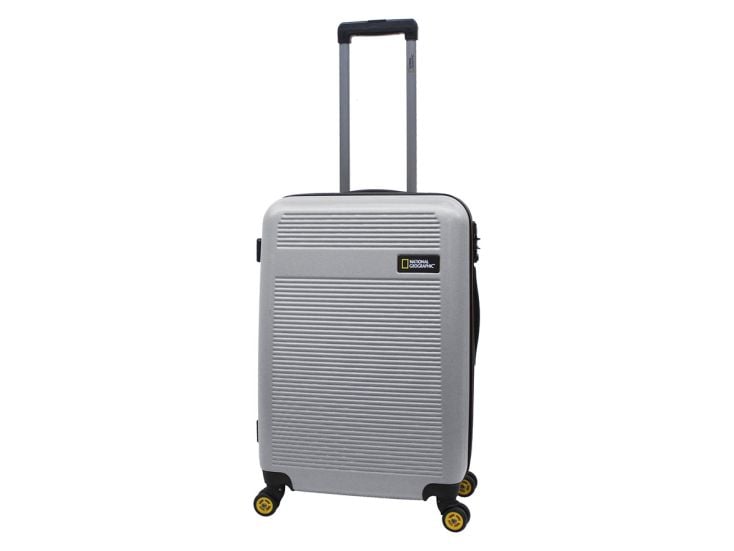 National Geographic Aerodrome 67 cm reiskoffer - Silver