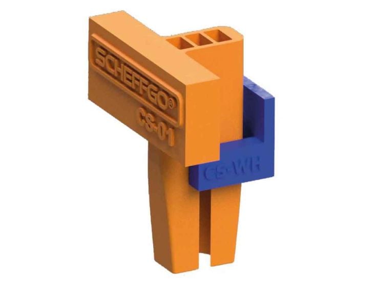 ScheffGO® CS-01WH Deurstopper met Wandhouder