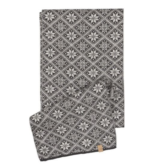 Ivanhoe Freya Graphite Marl wollen sjaal
