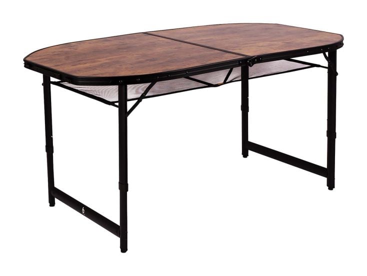 Bo-Camp Industrial Woodbine ovaal 150 x 80 tafel