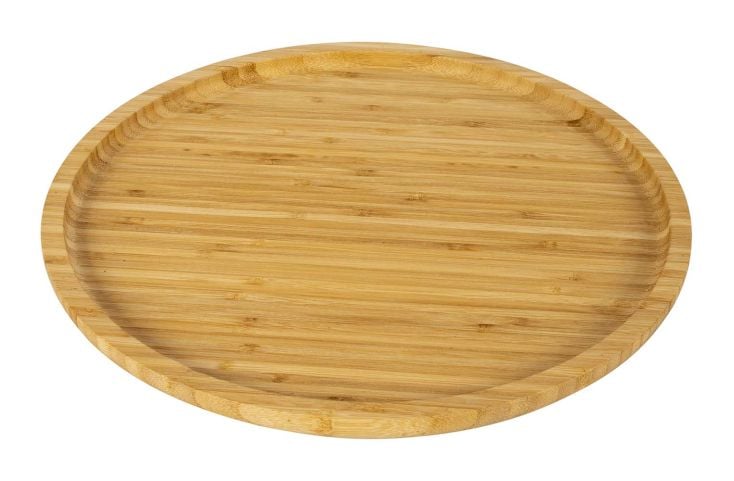 Bo-Camp Ø 33 cm set van 2 bamboe onderborden