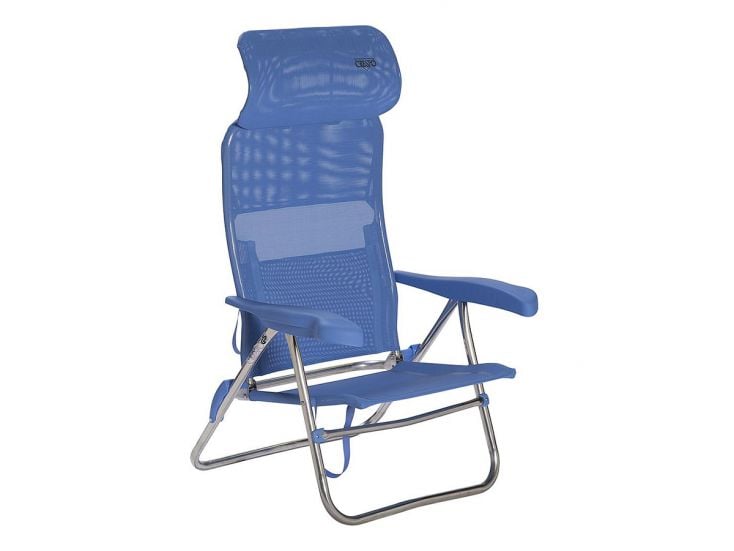 Crespo AL-205 Compact Blue strandstoel