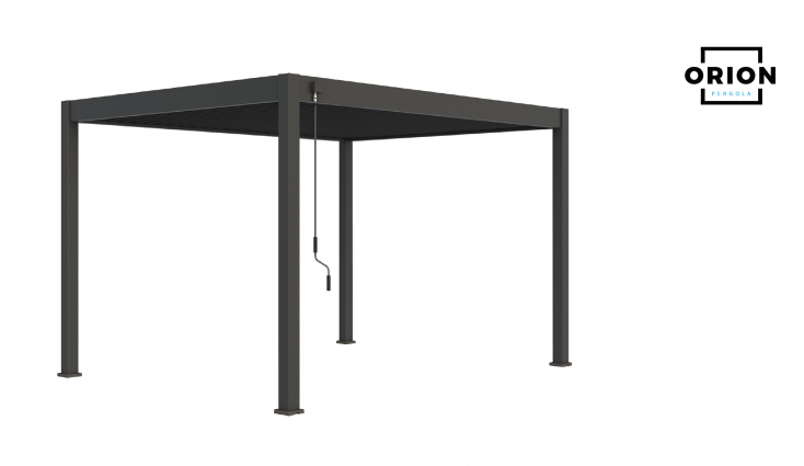 Novum ORION 300 x 400 cm Terrasoverkapping - Black
