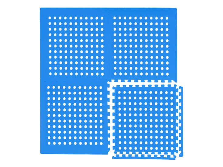 Eyepower 62x62cm set van 8 zwembad vloertegels - Blue