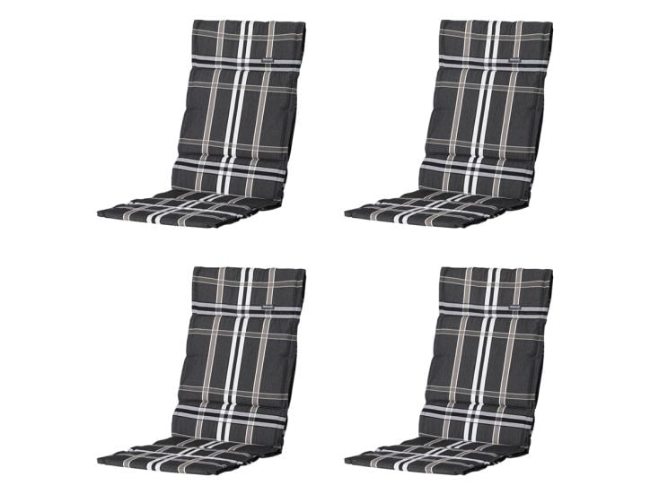 Madison Nils taupe Tuinkussen - Set van 4