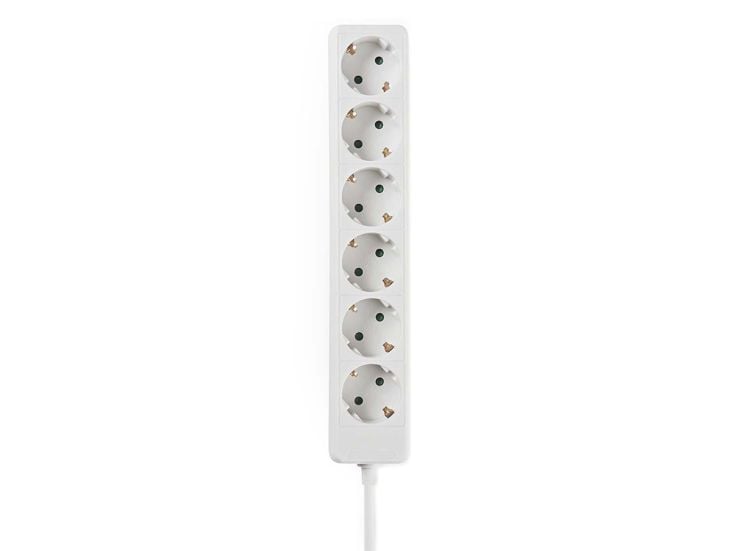 Nedis EXSO615F1WT 6-voudige stekkerdoos - 1,5 meter